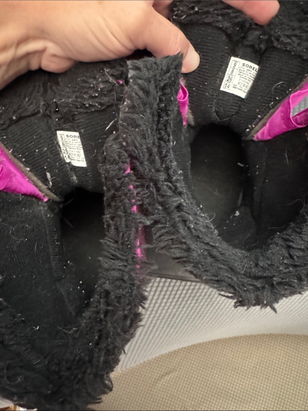 Sorel Girls' Pink & Purple Winter Boots - Picture 8 of 8